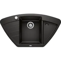Blanco Zia 9 E Silgranit PuraDur schwarz M.AF.