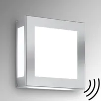 CMD Außenwandleuchte Edelstahl 42/LED/BM mit Bewegungsmelder IP44 grau