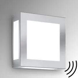 CMD Außenwandleuchte Edelstahl 42/LED/BM mit Bewegungsmelder IP44 grau