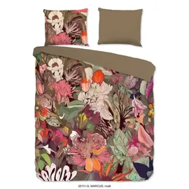 Muller Textil Marcus Blumen Mehrfarbig 200 x 200 cm + 2 x 80 x 80 cm