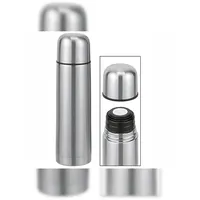 Hi Isolierflasche doppelwandig 1 l Edelstahl