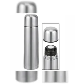 Hi Isolierflasche doppelwandig 1 l Edelstahl