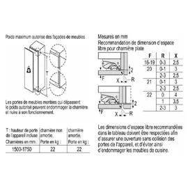 Bosch KIR81VFE0 Einbaukühlschrank (310 l, 1772 mm hoch)