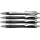 Schneider Slider Rave XB Kugelschreiber schwarz/weiß, 4er-Set 132584