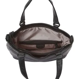 Voi Jeans 4Seasons Lindsay Henkeltasche Leder Black