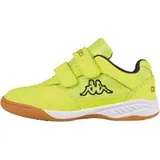 Kappa Kinder Hallenschuhe Kickoff Kids 260509K Yellow/Black 27