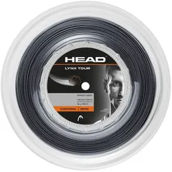 Head Tennissaite Lynx Tour (Kontrolle+Spin) schwarz 200m Rolle