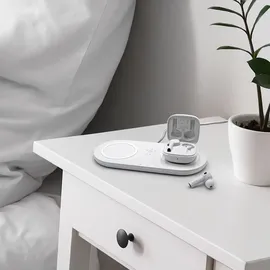 Belkin BoostCharge Dual Wireless Charging Pads weiß (WIZ002vfWH)