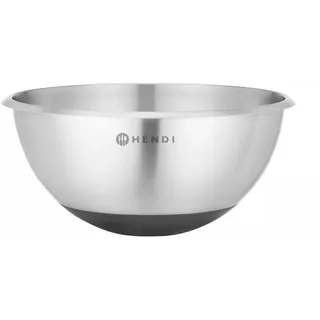 HENDI Rührschüssel, mit Silikonboden, 6L, 330x(H)155mm