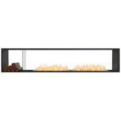 EcoSmart Flex - Raumtrenner - Tunnel [Ethanol Einbau Gehäuse]: Flex104 - Holzbox einseitig