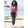 ELBSAND Longsleeve mauve meliert M