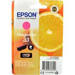 Epson Tinte C13T33434012 Magenta 33  magenta