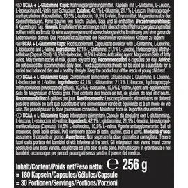 Weider BCAA + L-Glutamine Kapseln 180 St.