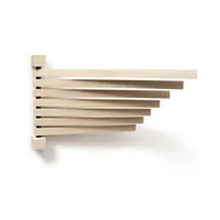 Side by side - Pavo Wandgestell S, Esche