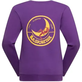 La Sportiva Climbing On The Moon Sweatshirt Mehrfarbig M