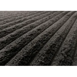 MCW Schlafsessel MCW-L90, Klappsessel Gästebett Relaxsessel, Liegefläche 200x100cm Stoff/Textil Cord ~ dunkelgrau