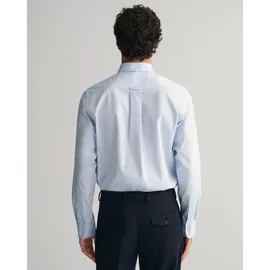 GANT Slim Fit Popeline Hemd - blau - L
