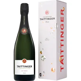 Champagne Taittinger Brut Réserve 12% vol 0,75 l Geschenkbox