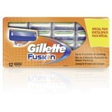 Gillette Fusion Klingen Vorteilspack, 12 Stück