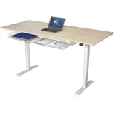 Kerkmann Schreibtisch Move 1 Ahorn / Weiß