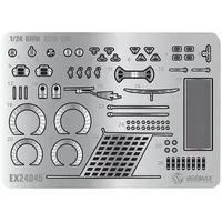 NUNU-BEEMAX NE24045 -1:24 BMW 320i BTCC Brands Hatch 1996 Winner Detail Up Parts