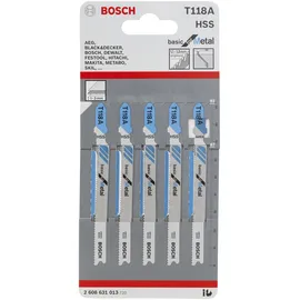 Bosch Stichsägeblatt T 118 A 5 St.