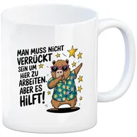 Speecheese Kaffeetasse 0,3 l Mehrfarbig