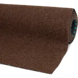 Outsunny Kunstrasen, mit Noppen zur Drainage Balkon, Terrasse, Braun, 300 x 133 x 0,4 cm Aosom