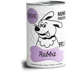 PAKA ZWIERZAKA PEPE Rabbit (Kaninchen) 400g Monoprotein Hundefutter