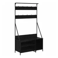 VidaXL Garderobenständer mit Regal 100 x 41 x 184