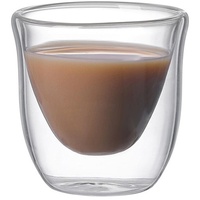 BIUDUI Espressogläser Doppelwandig Doppelwandige Gläser Latte Macchiato Cappuccino Gläser Schwebeeffekt, Thermogläser, Hitzebeständiges Teeglas, Kaffeeglas