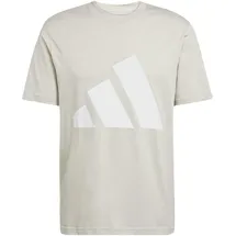 adidas Essentials Big Logo Kurzarm-T-Shirt Wonder Alumina / White S