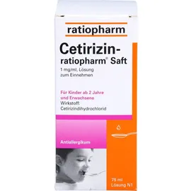 CETIRIZIN-ratiopharm Saft