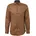 Tailored Fit aus Leinen mit elegantem Glanz braun 41