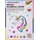 Folia Designpapier Spiegelkarton und Spiegelpapier-Mix Rainbow 12 Bogen