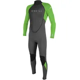 O'Neill Herren Reactor-2 3/2mm Back Zip Full Wetsuit Neoprenanzug, Graph/Dayglo, MT