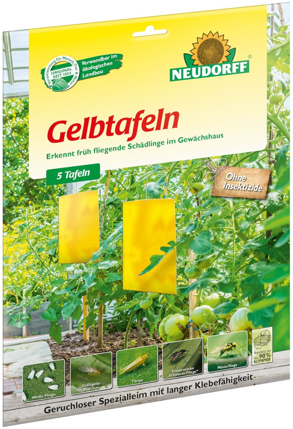 Neudorff Gelbtafeln - Großformatig 5 St