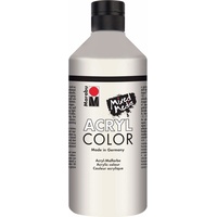 Marabu Acryl Color weiß 070, 500ml (12010075070)