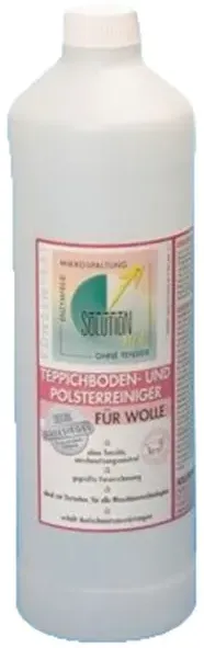 Solution Glöckner Nr. 4 für Wolle 1 L Teppichreiniger universelles Reinigungskonzentrat ohne Tenside für Wolle