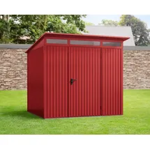 Hörmann Ecostar Gerätehaus Trend-P 2,38 x 2,38 m Purpurrot