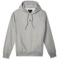 Jordan Herren Sweatshirt mit Kapuze Sport Dri-Fit Crossover Grau Code DQ7327-091, Grau/Schwarz, S