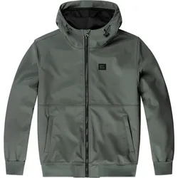 Vintage Industries Riggs, Textiljacke wasserdicht - Dunkelgrau - L