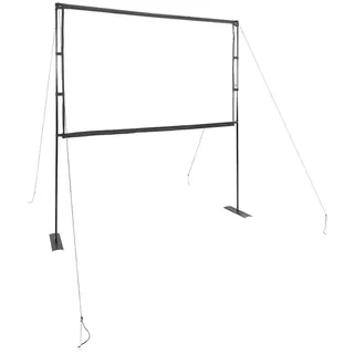 vidaXL Projektionsleinwand mit Ständern 90 Zoll 16:9