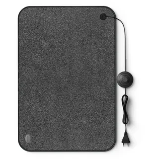 Björn&Schiller Elektrischer Heizteppich 40x60 cm 75 W mit Fußschalter,