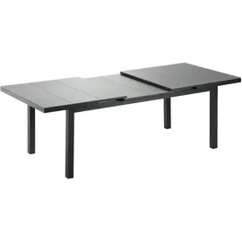 Niehoff Nancy Ausziehtisch 240 x 100 x 76 cm hellgrau/anthrazit