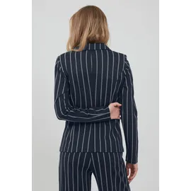 ICHI IHRUTI BL7 - 20114585 Gestreifter Blazer in nachtblau | Gr.: XL