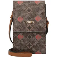 L.Credi Kiana Handytasche 10 cm braun multi