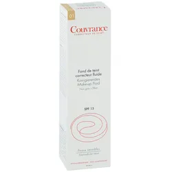 Avene Couvrance korrigier.Make up Fluid porzell.