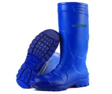 Stiefel alpha Safety Food Industry S4 blue/blue, Größe 11/45 - blau - 45