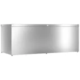 Guardi Garten-Aufbewahrungsbox Allroundbox L (L x B x H: 179 x 76,5 x 68,2 cm, Silber, Stahl)